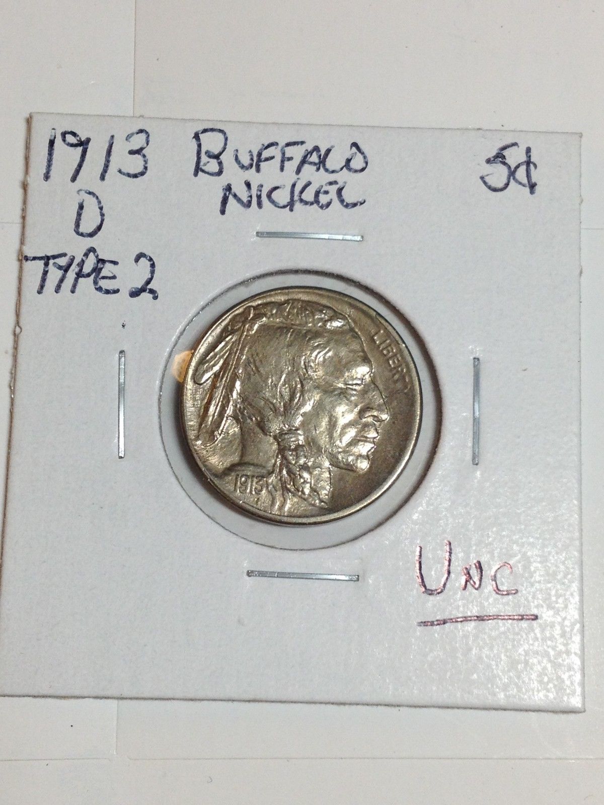 1913-D-Type-2-Buffalo-Nickel,-Raw,-Grade?