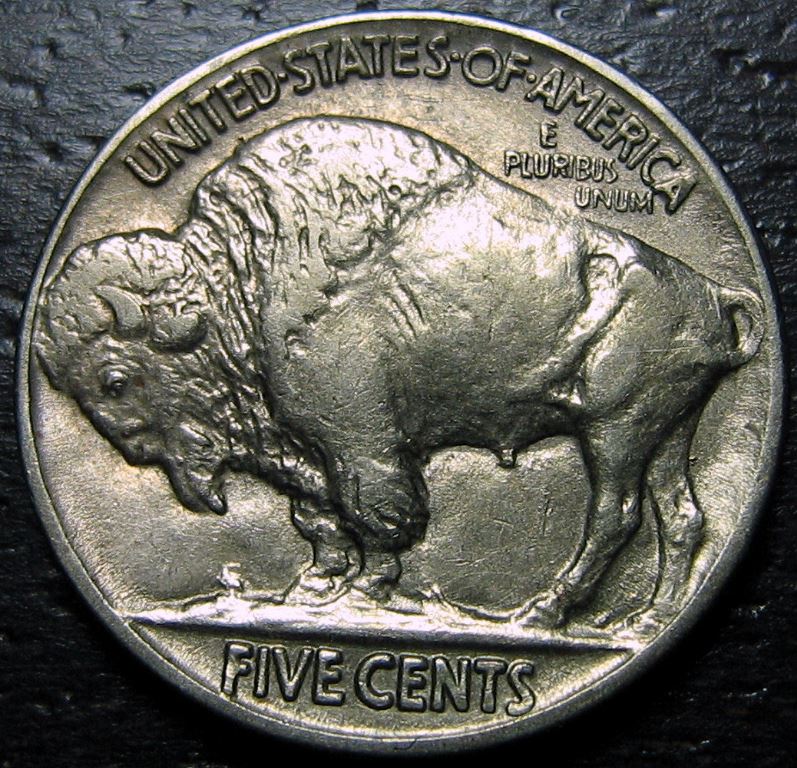 1919-Buffalo-Nickel,-Unslabbed