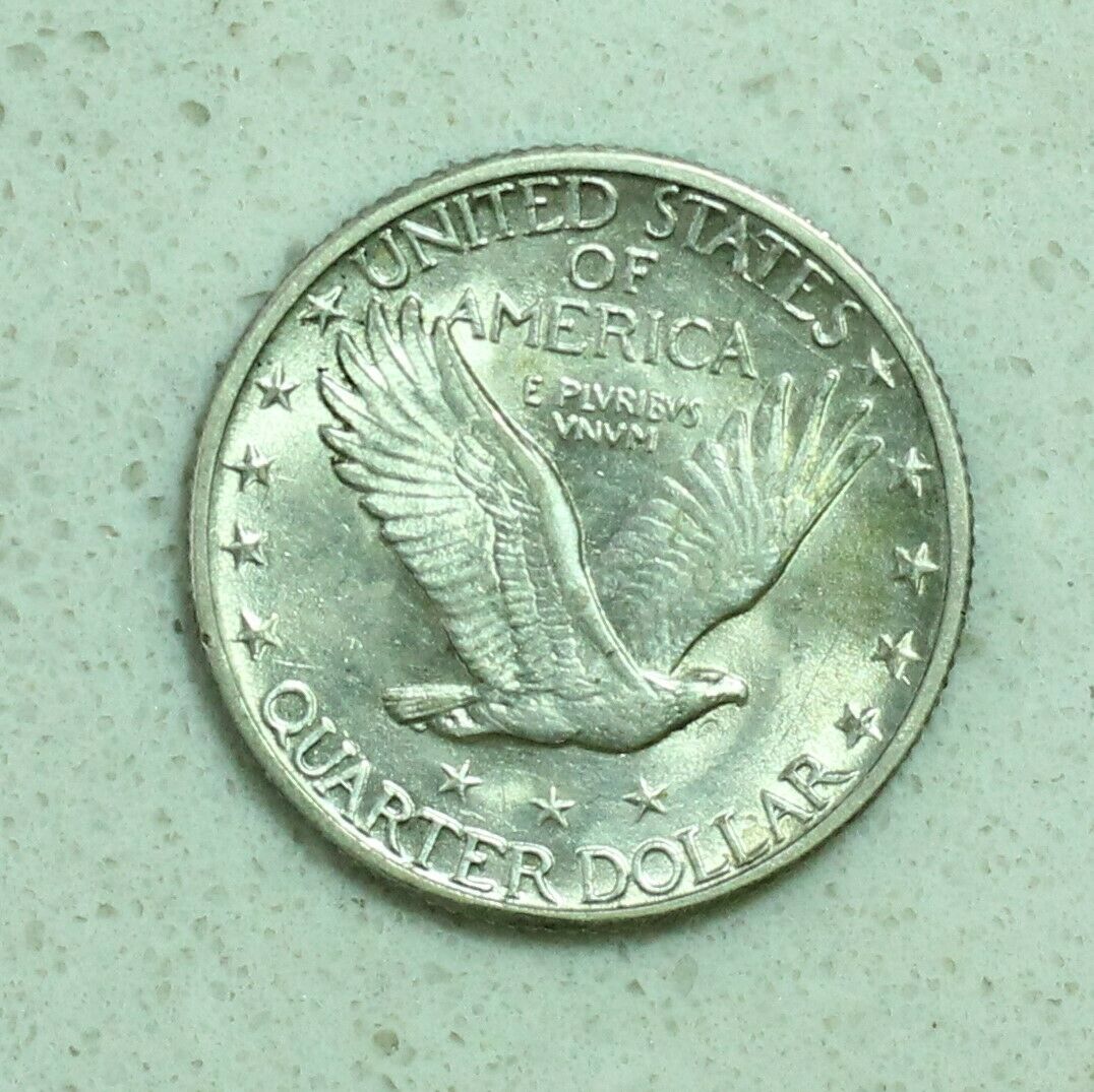 1930-Standing-Liberty-Quarter,-Weird-Color