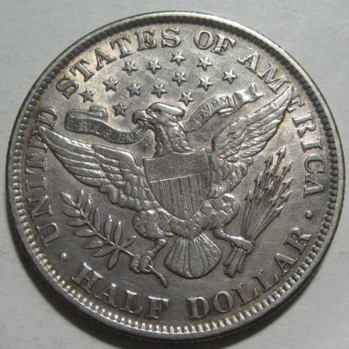 1899-Barber-Half,-Cleaned?--Very-Smooth