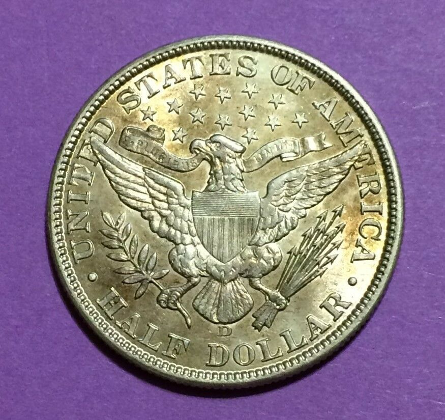 Barber-Half,-1907-D-Unslabbed,-What-Do-You-Think?