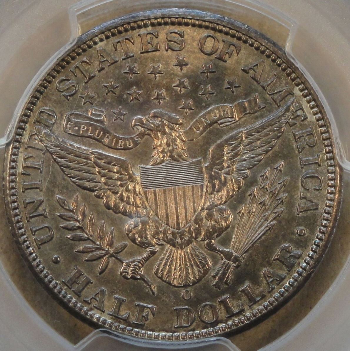 Barber-Half,-1897-O,-Slabbed,-Guess-Grade