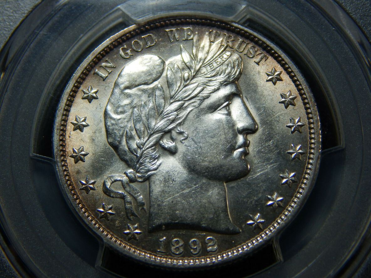 1892-Barber-Half,-Slabbed-PCGS,-Scraches?