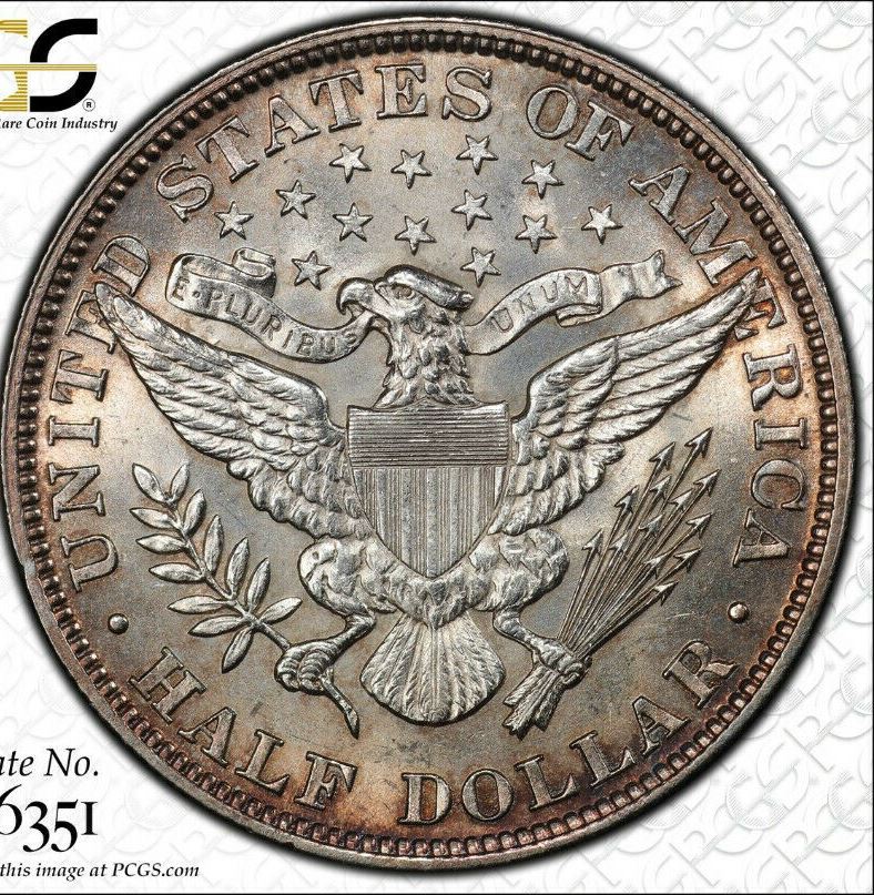 1892-Barber-Half,-Slabbed-PCGS,-Scraches?