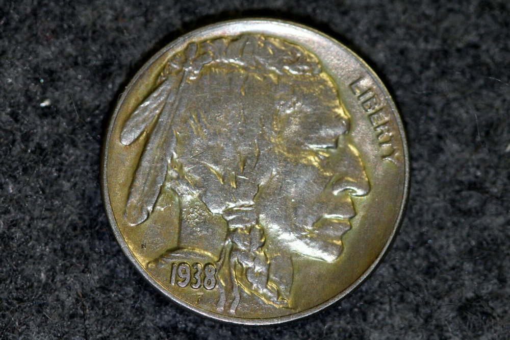 1938-D-Buffalo-Nickel,-Weird-Surface