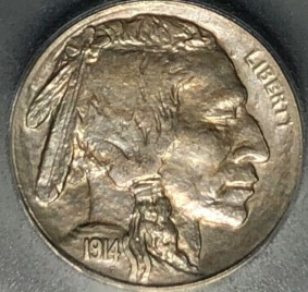 1914-S-Buffalo-Nickel,-Slabbed