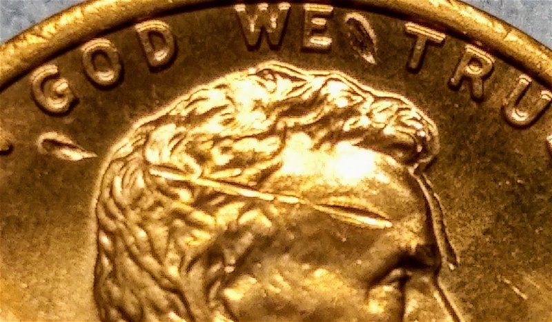 Uncirculated-1974-Lincoln-Cent-With-Scratchs-From-Philadelphia-Mint