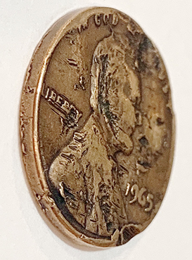 1965-Lincoln-Memorial-Cent-Is-The-Craziness-On-This-Coin-Post-Mint-Damage?