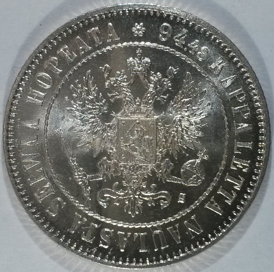 1915-1-Markka-Finland-For-Grading