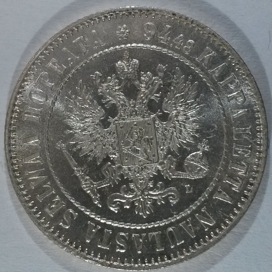 1892-And-1908-Finnish-Markka