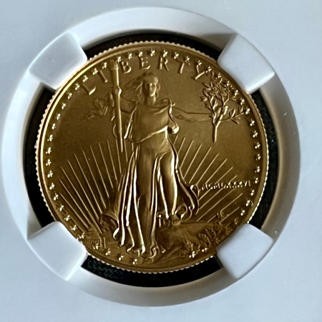 1987-$25-Gold-Eagle,-NGC-Graded-MS-69