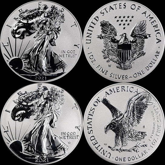 American-Eagle-2021-Silver-Reverse-Proof-Two-Coin-Set