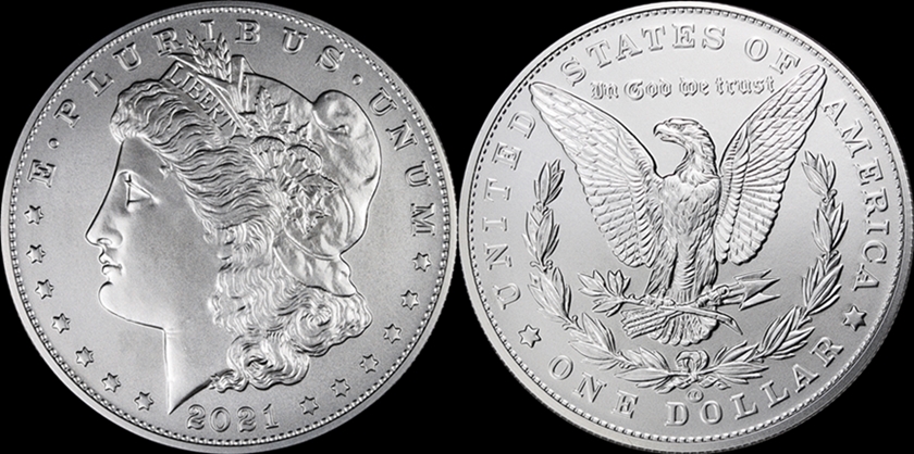 2021-Peace-And-Morgan-Dollars!