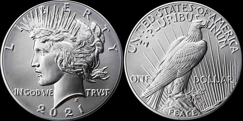 2021-Peace-And-Morgan-Dollars!