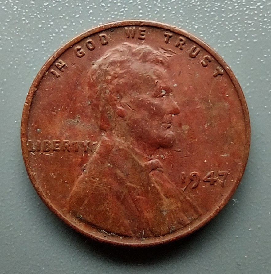 1947-Lincoln-Wheat-Penny---Red?