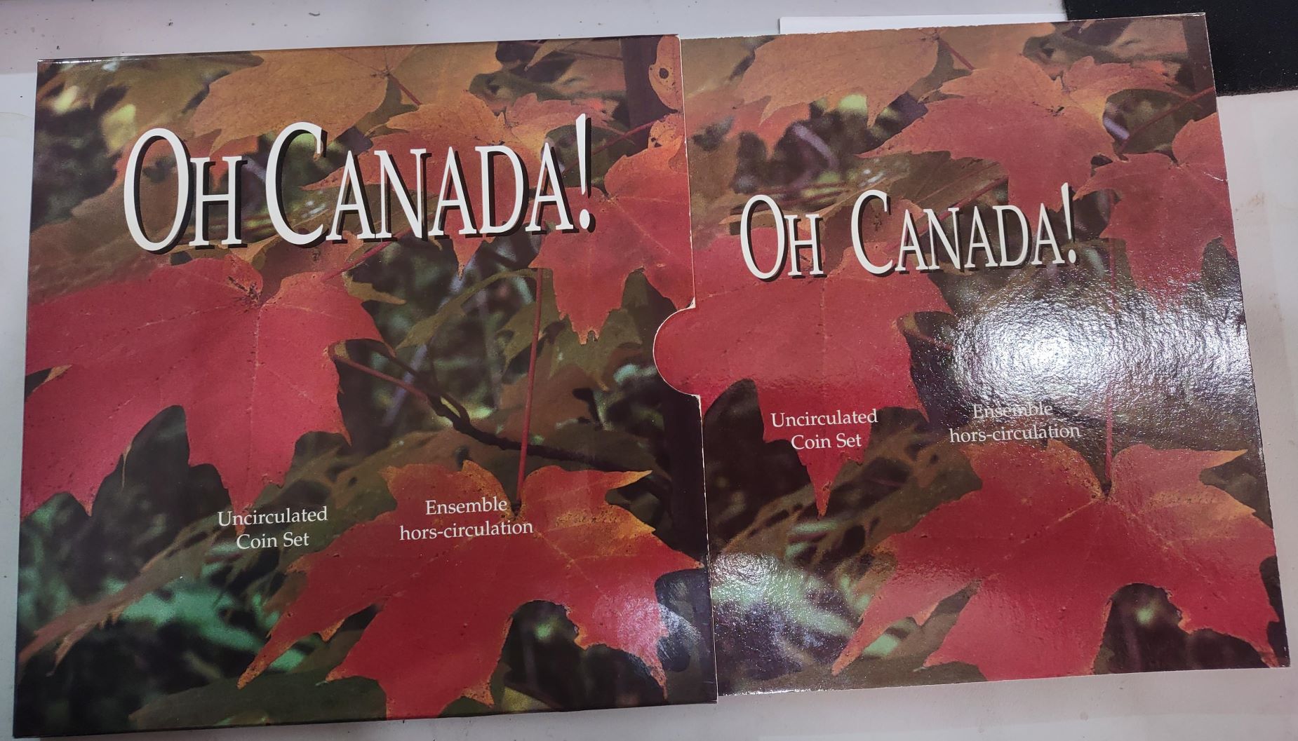 1997-OH-Canada-Set-Cardboard-Holder-Speciman-Grade?