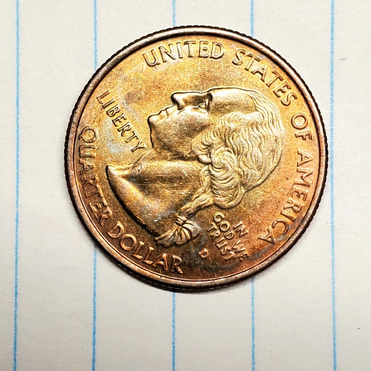 2005-Kansas-Quarter-Strange-Discoloration