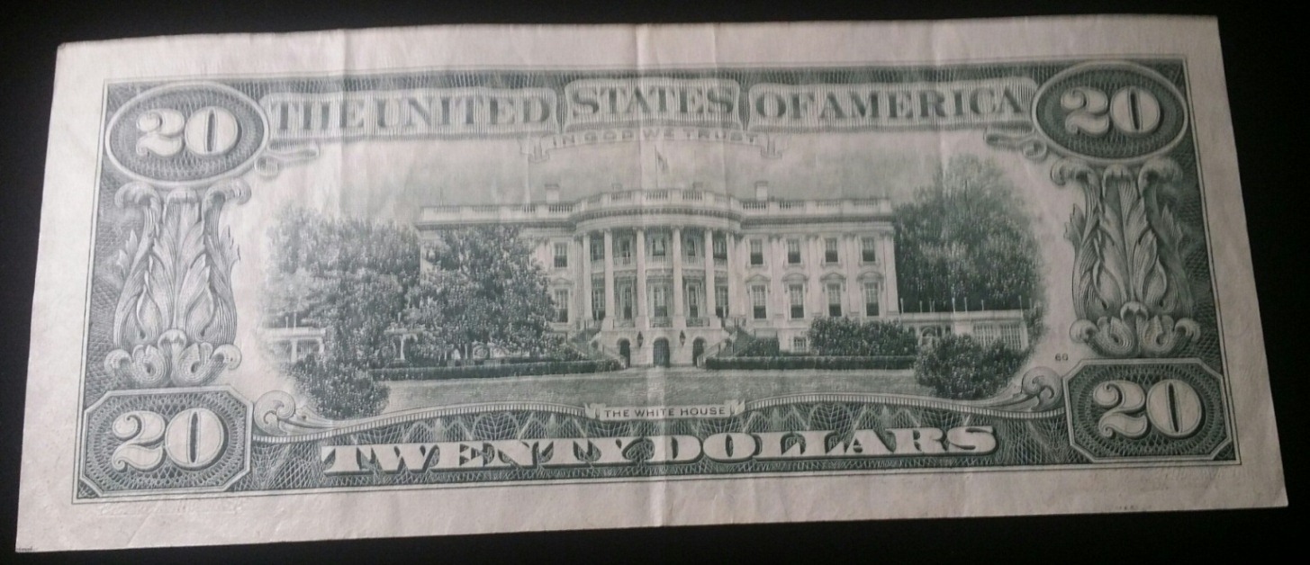 1986-Twenty-Dollar-Bill-Misalignment-Error-On-One-Side-Only...-Any-Value?