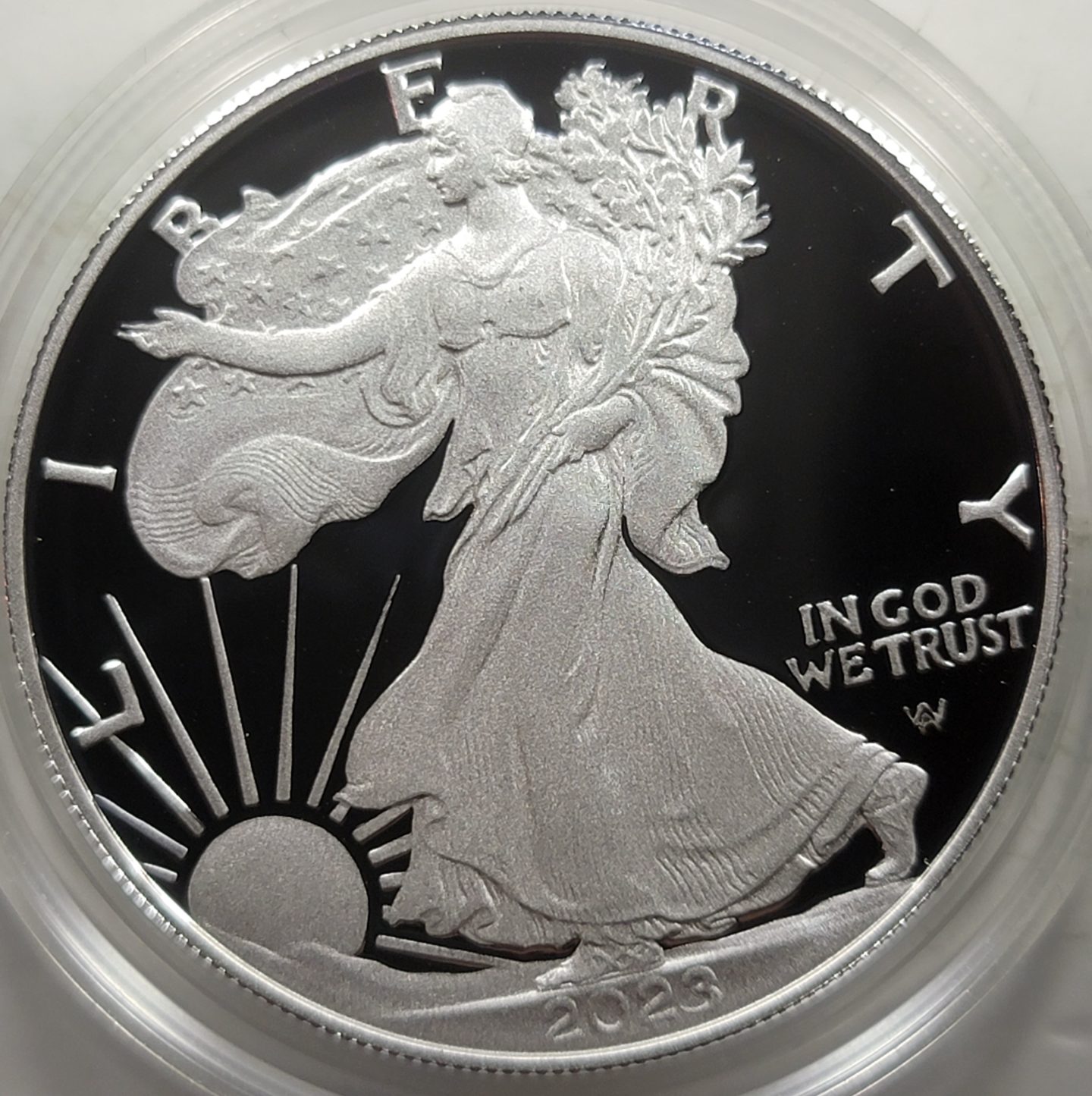 Got-My-2023-Limited-Edition-Silver-Proof-Set-Today---The-ASE-Has-A-Crenellated-Edge