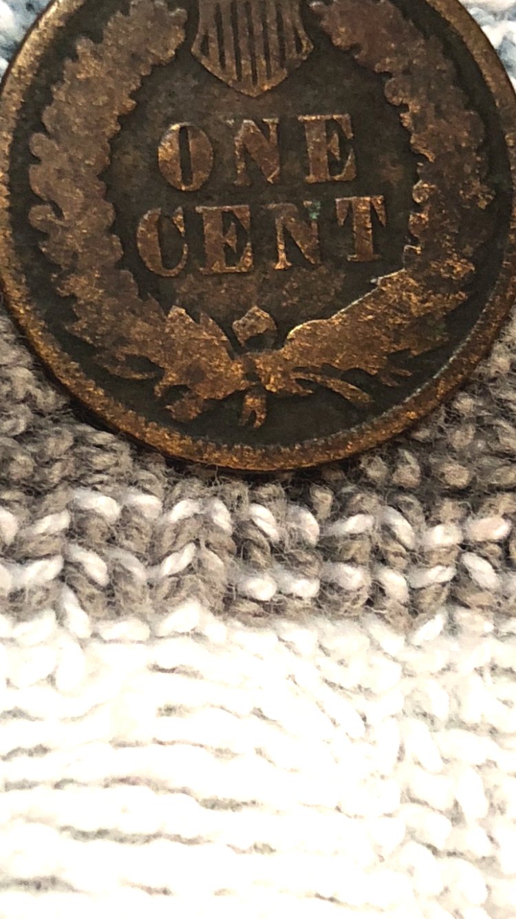 1927-Lincoln-Penny--On-Foreign-Planchette?