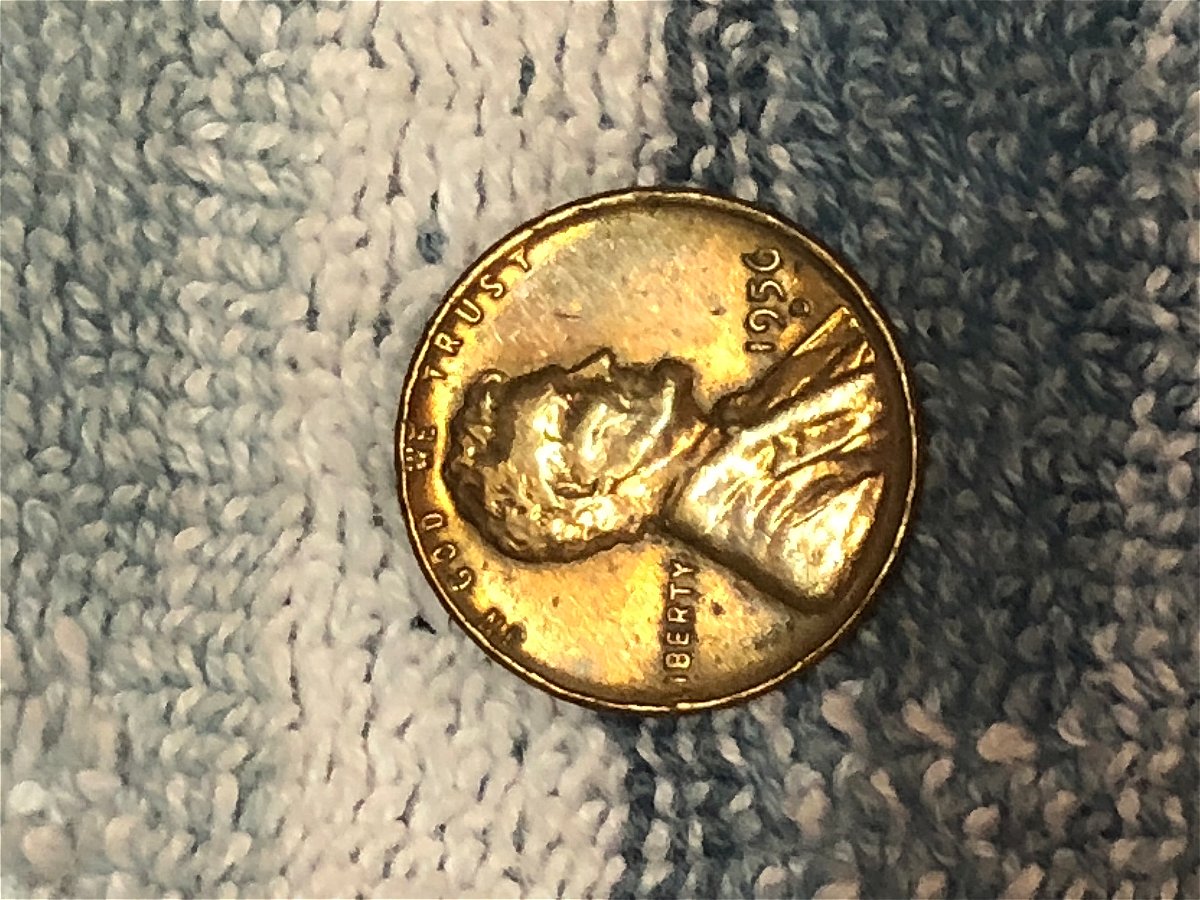 1956-D-Penny--Off---Metal?