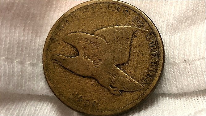 1858-Flying-Eagle-On-Foreign-Planchet?