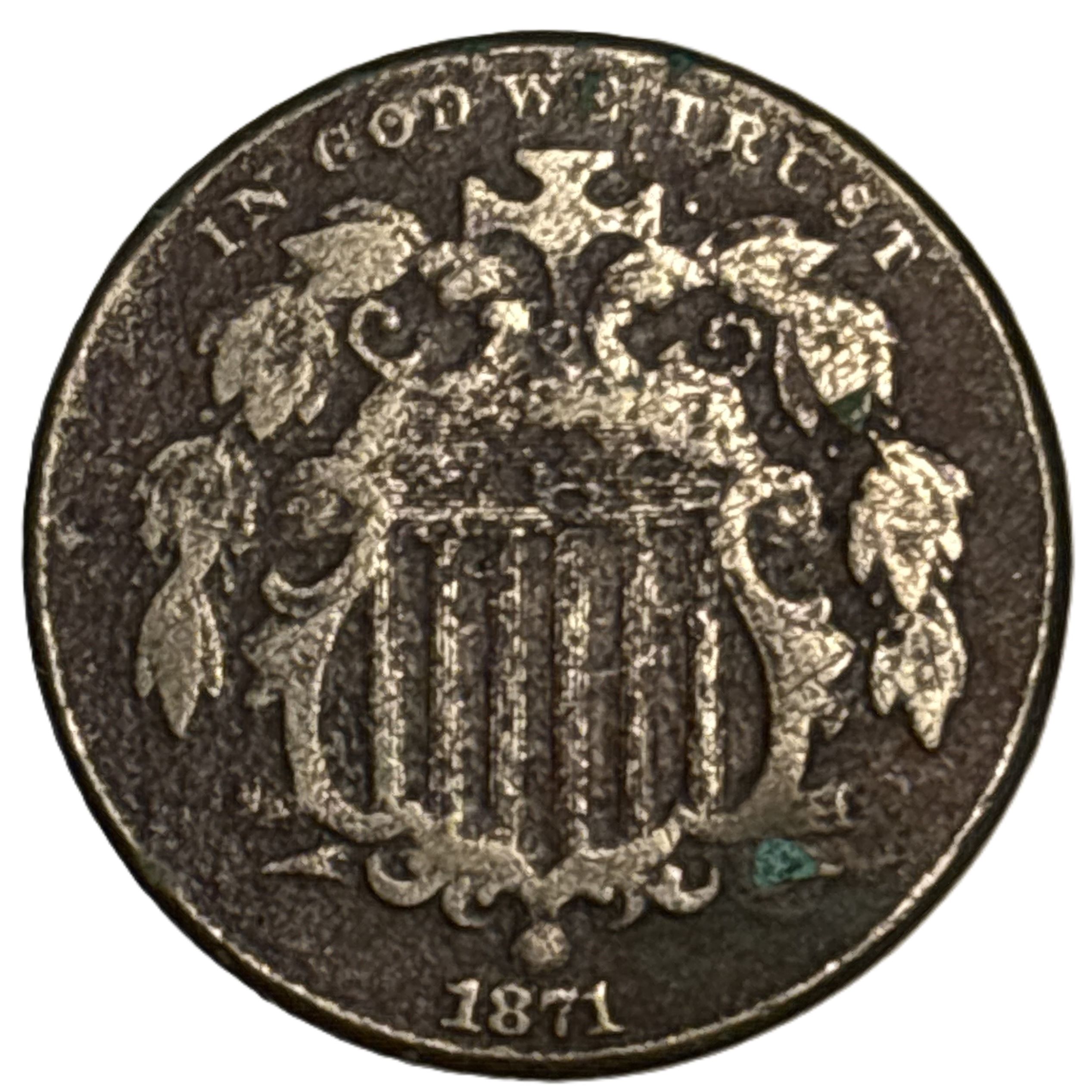 1871-Shield-Nickel-For-Grading