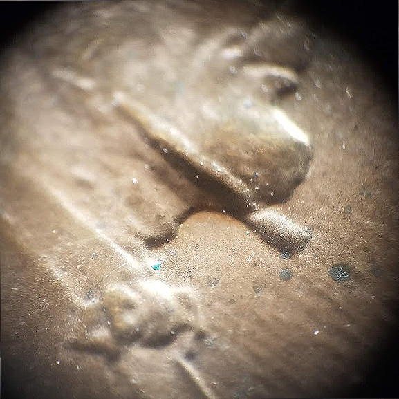 1985-D.--Penny.-Long-Cud?