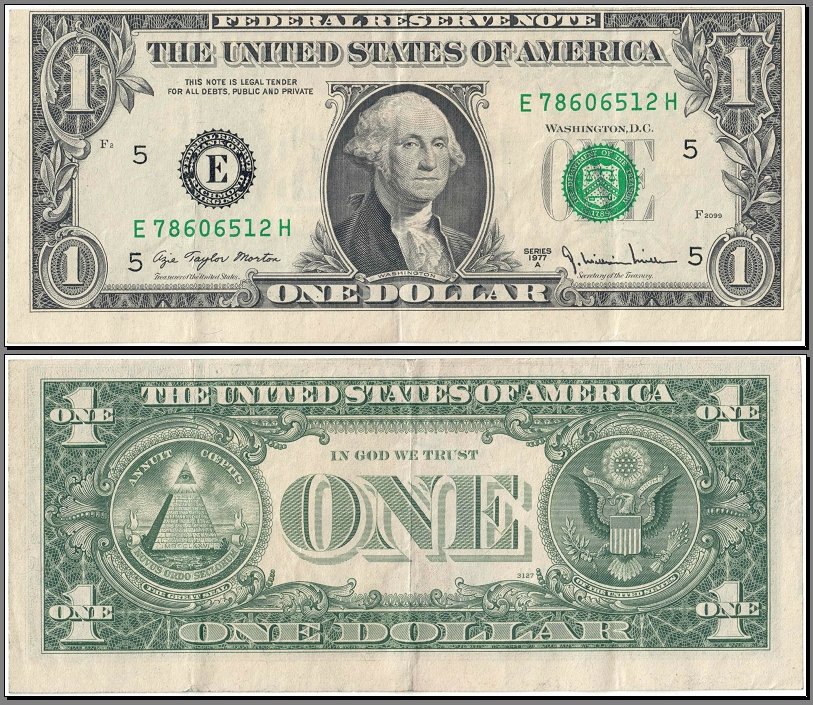 Acquired-Today:-Fr.-1910-1977-A-$1-FRN-DC-Cope-Natick-In-VF-Grade-E-786-06512-H---Not-Seen-Before