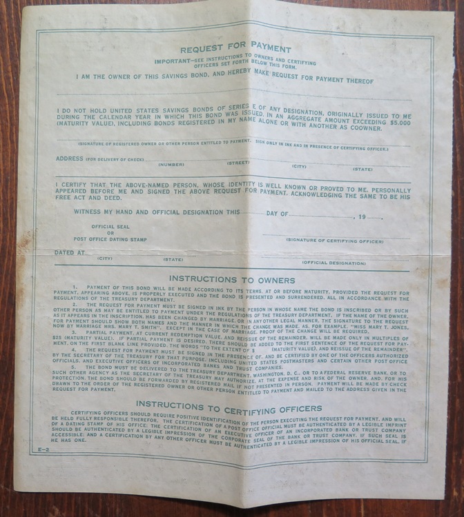 1943-$100-War-Bond---Worth-Keeping?