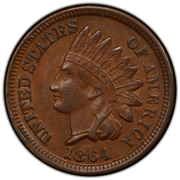 1864-No-L-Indian-Cent-For-Grading