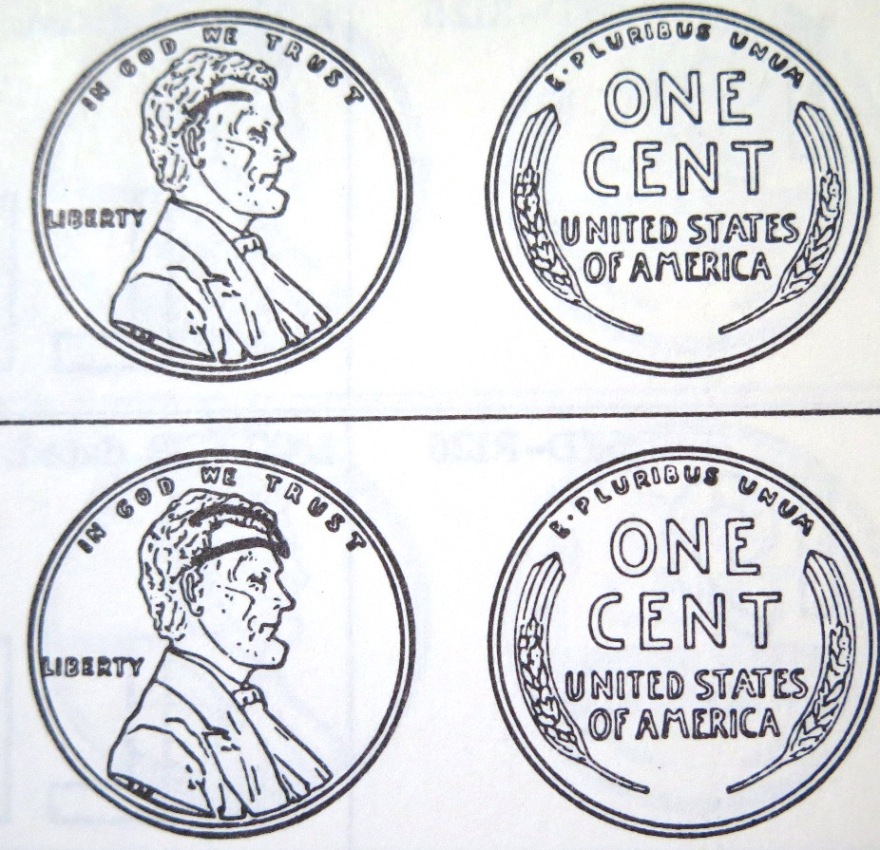 1957-D-Lincoln-With-A-Retained--Large-Die-Break-On-The-Head-And-Date