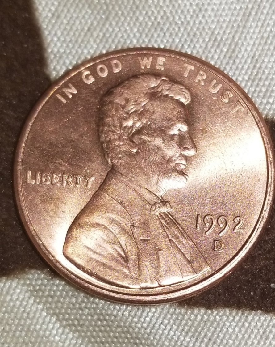 Two-1992-D-LMC-Errors-Bert-Iand-Send-Coin-Error-At-Neck-And-Mint-Mark
