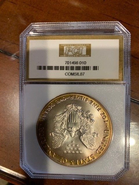 1987-Silver-Eagle-PCI-MS-70