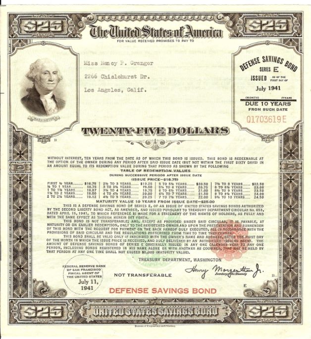 United-States-Defense-Savings-Bonds-Series-E