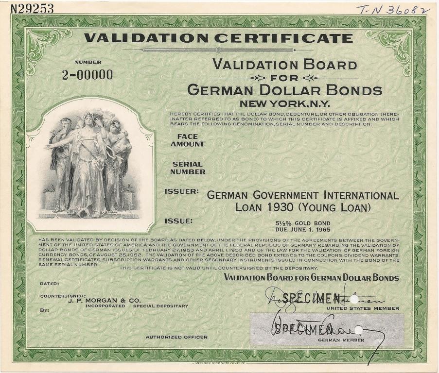 German-Government-International-Loan-1930-Young-Loan-French-Issue