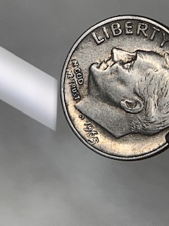 1965-Rosevelt-Dime--/-Is-This-Doubling-Of-Some-Kind?