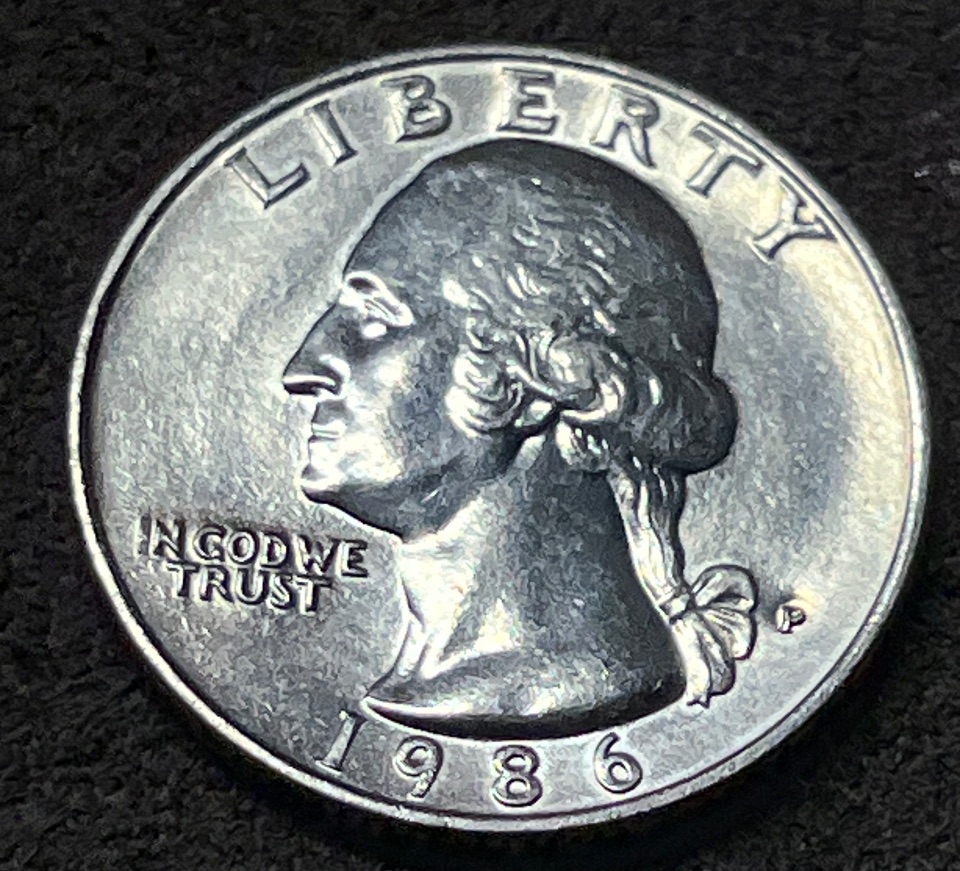 1986-P--Washington-Quarter,-Mint-Mark-Appears-To-Be-Indented-Or-Over-Punched?