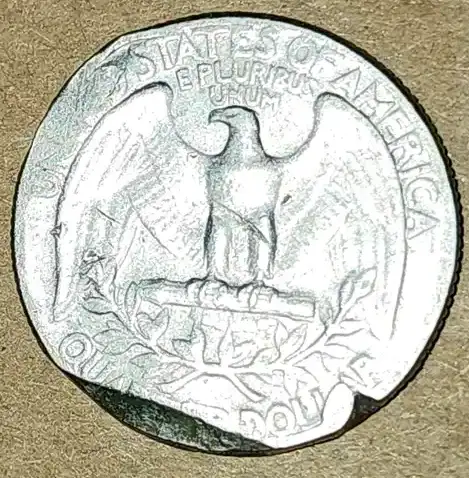 1965-Washington-Quarter-6-Near-Date;-Ghost-Letters--Over-Damage?