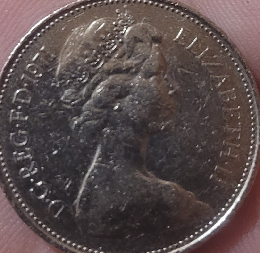 Error--1971-Silver-New-Pence-2-P-Coin---Accurate-Valuation-Needed