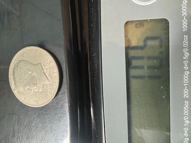 1973-Half-Dollar-Weighs-10.5g---10.6-G
