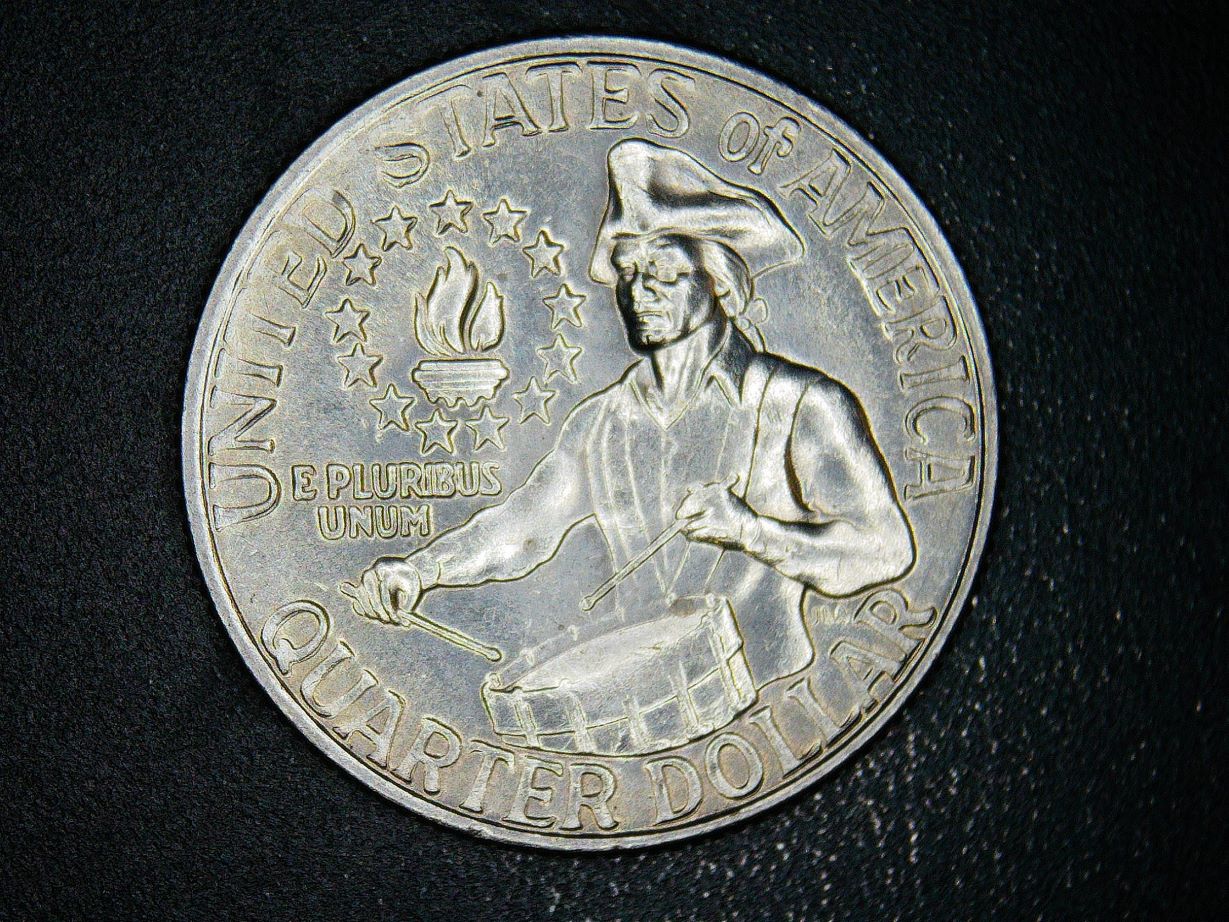 1796-1976-Bicentennial-Quarter-I-Think-Is-The-Cleanest-One-I-Have-Ever-Found.