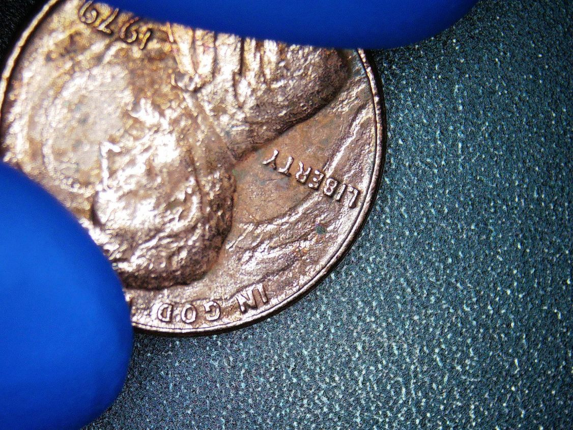 1979-Lincoln-Memorial-Penny.-Is-This-Heated-Or-Is-Abe-Changing-Into-Clay-Face.