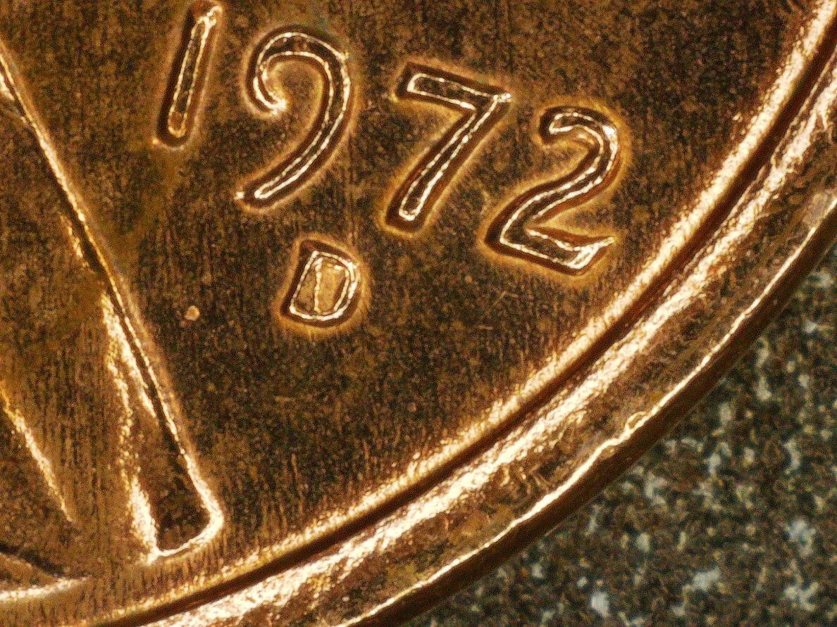 1972-Lincoln-Memorial-Penny-RPM-D/D-North-East?