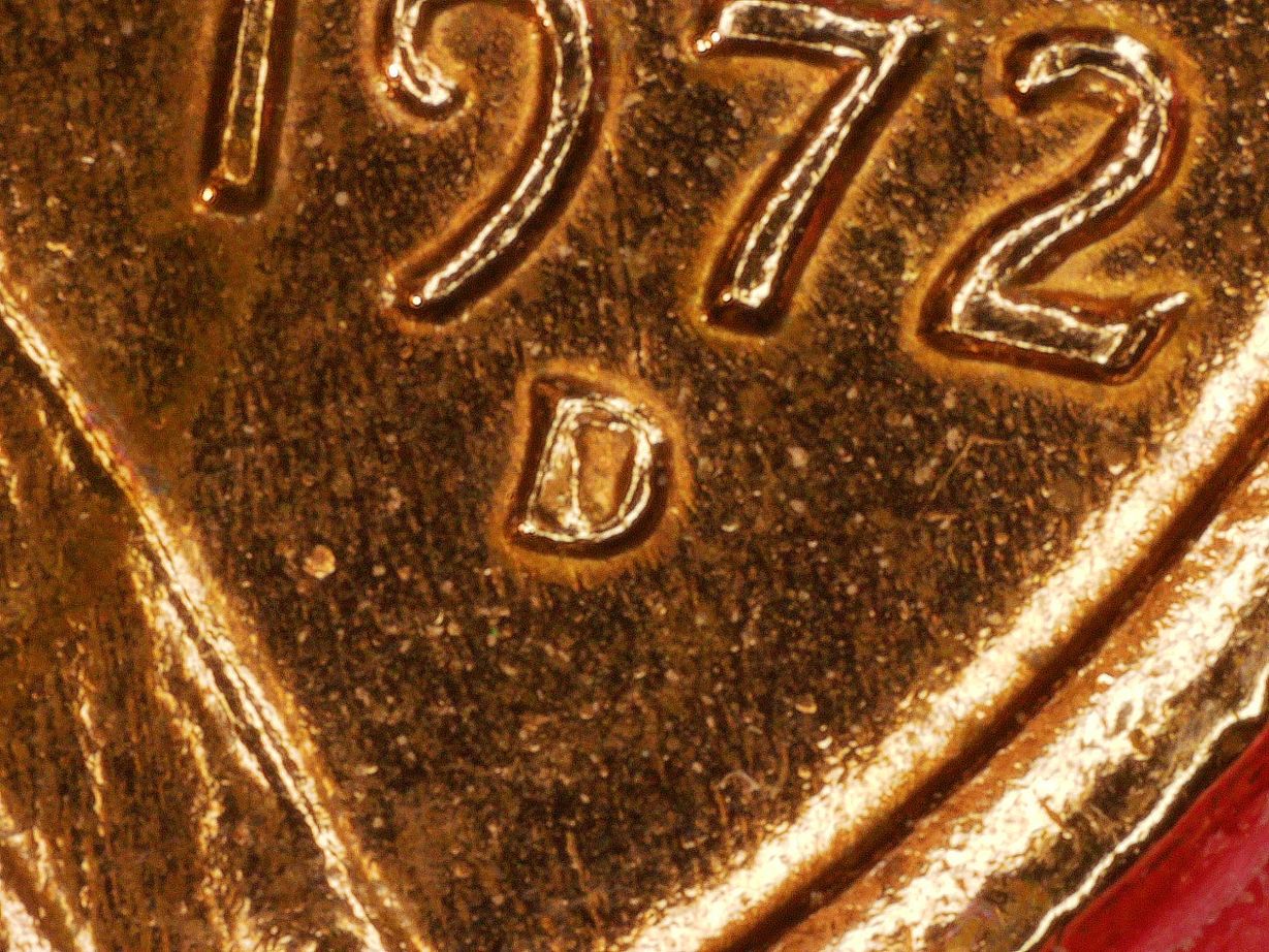 1972-Lincoln-Memorial-Penny-RPM-D/D-North-East?