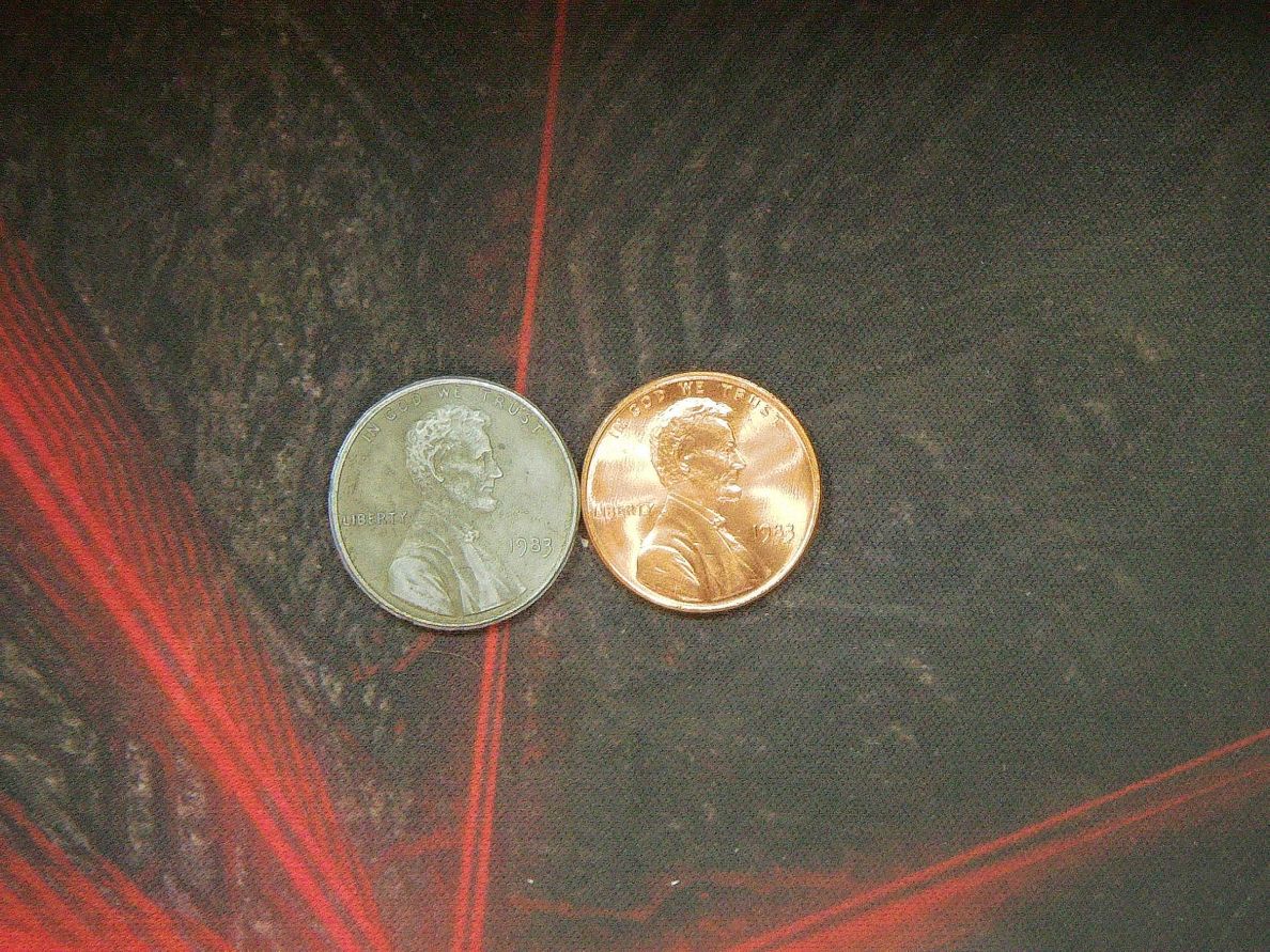 1983-Lincoln-Memorial-Penny.-Looks-Un-Plated-In-My-Opinion