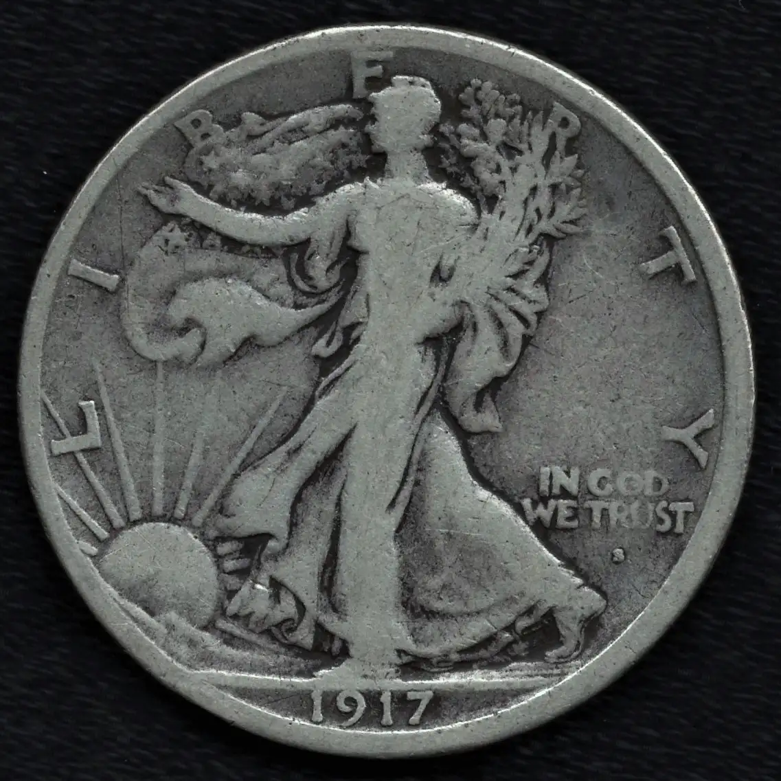 1917-Walking-Liberty-Half-Dollar-S-On-Obverse-RPM-Or-Other-Error?