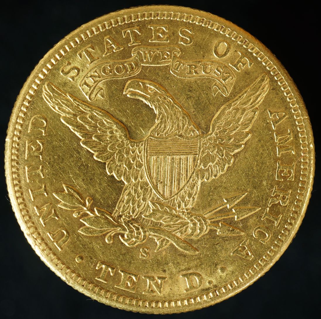 1903-S-$10-Die-Crack-On-Reverse