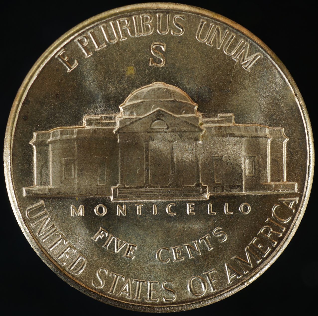 1943-S-Nice-Coin-With-Die-Crack-On-Reverse