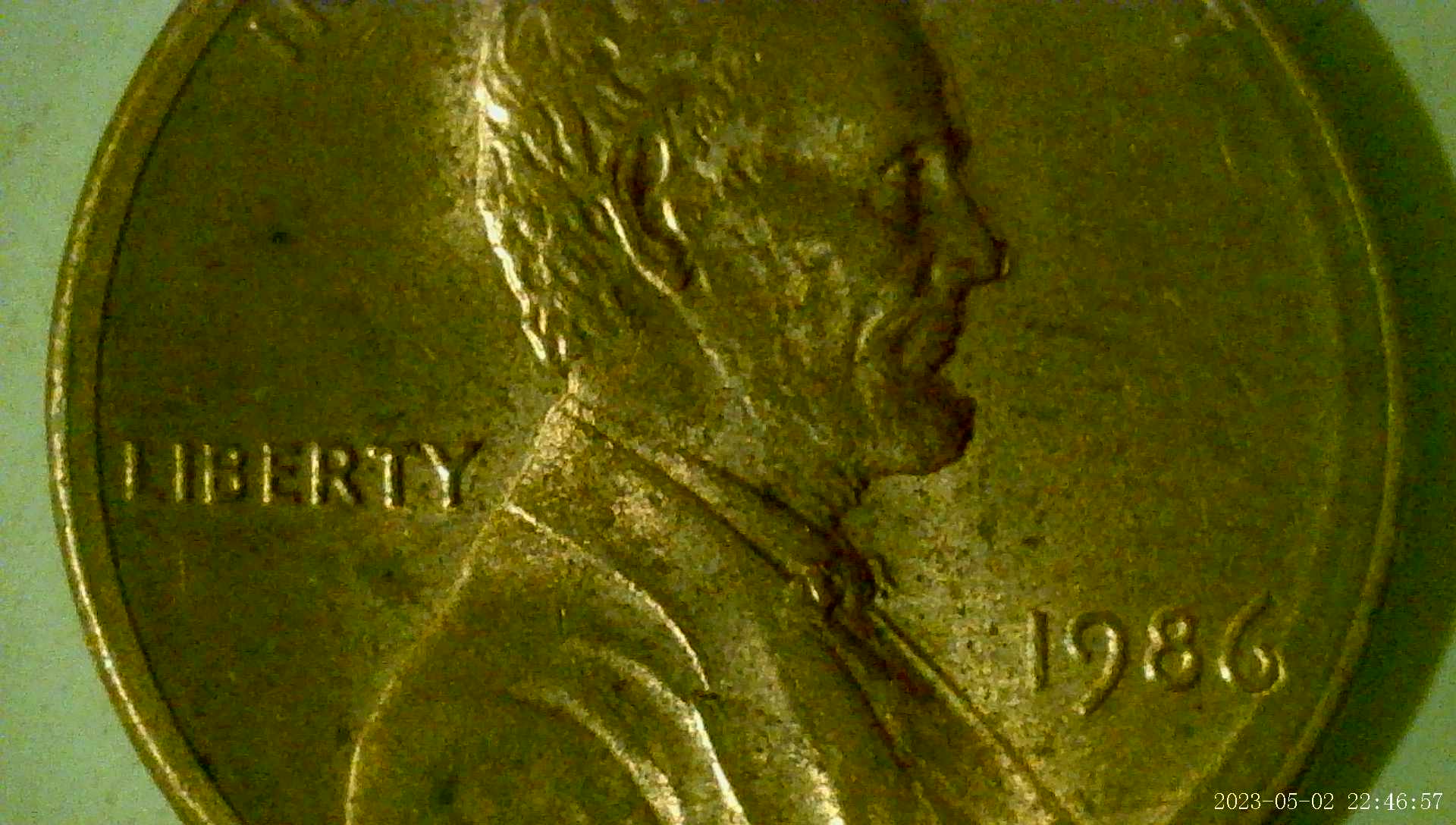 1986-Lincoln-Cent---What-Is-Going-On-With-The-Rim-?